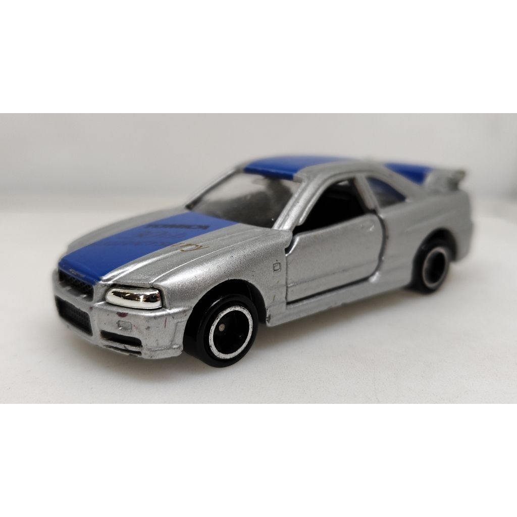 🔴🔴UN03 โมเดลรถเหล็ก Tomica 30th Anniversary Nissan Skyline GT-R R34