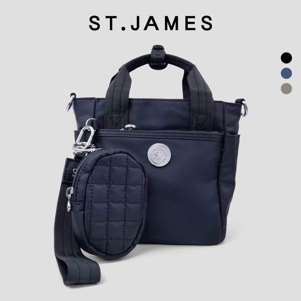 ST.JAMES กระเป๋าถือ/กระเป๋าสะพายข้าง ผ้า Fabric (Cloth) (F) รุ่น TRIX (มี 2 สี) | กระเป๋าแฟชั่น ผู้หญิง