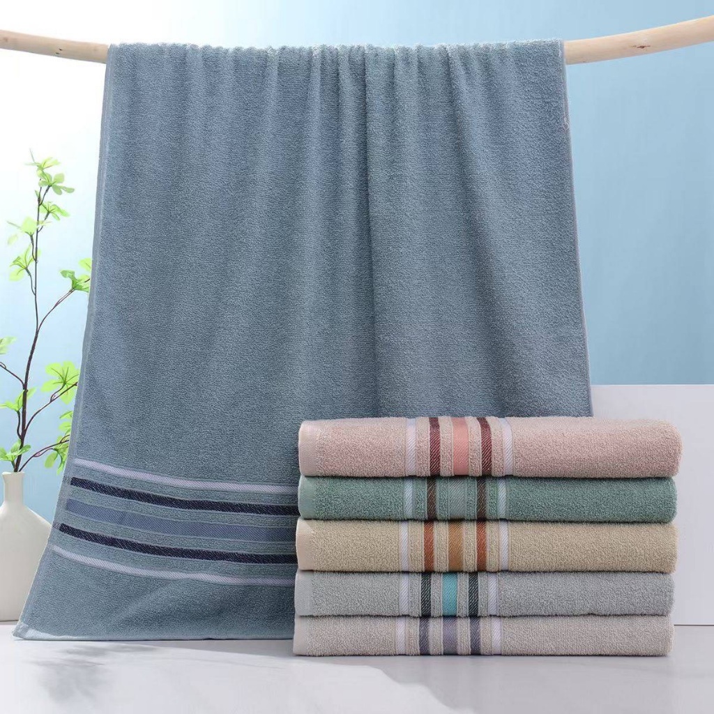 ผ้าเช็ดตัว cotton จัมโบ้ 80*160cm.(1โหล) [12ผืน]