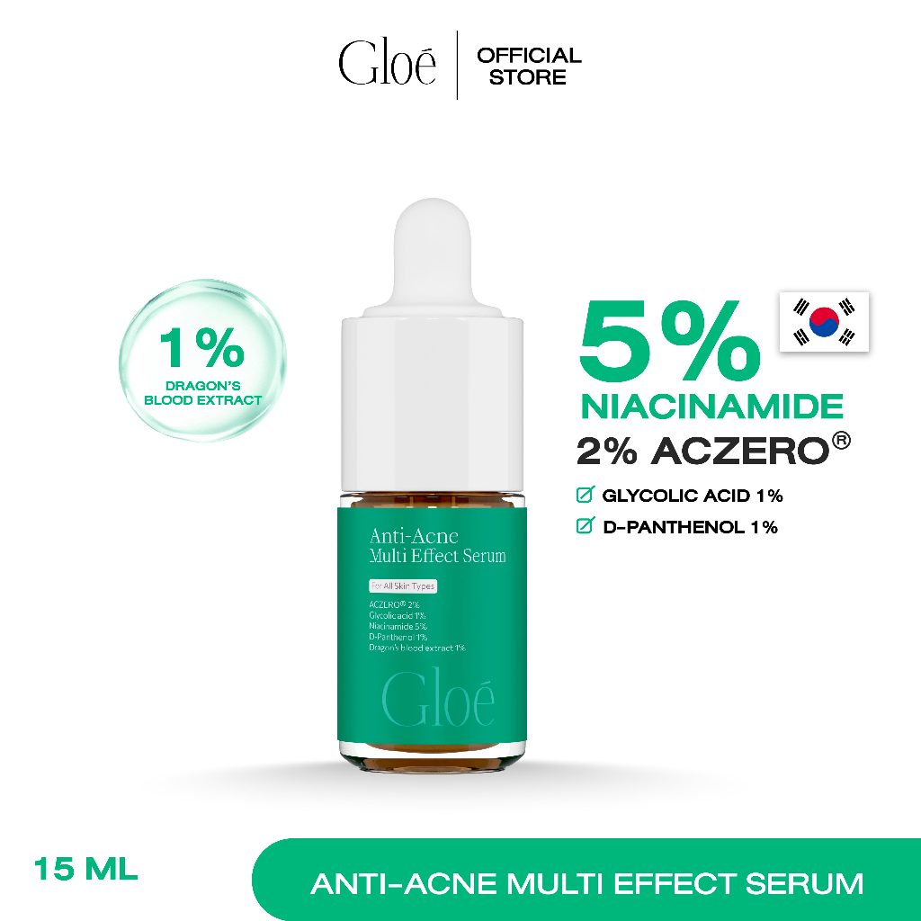 (ซื้อ 2 จ่าย 1) Gloé Anti-Acne Multieffect Serum ขนาด 15 มล.
