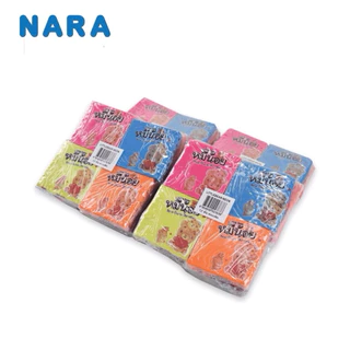 [ แบบลัง ] NARA /Kid arts Modelling Clay ดินน้ำมันไร้สารพิษ คละสี จำนวน 144 ก้อน(ขนาดก้อน 75/70กรัม)