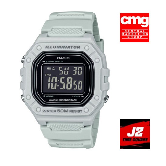 แท้แน่นอน 100% หายากสุดๆ กับ Casio W-218H-8B อุปกรณ์ครบทุกอย่างพร้อมใบรับประกัน CMG ประหนึ่งซื้อจากห้าง