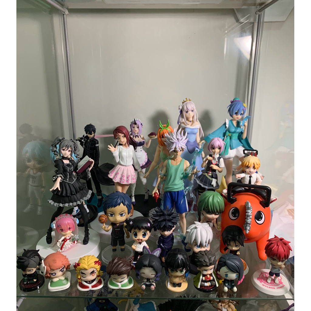 Demon Slayer Jujutsu Kaisen Kuroko no basket Re:zero Sword Art Online HunterXHunter The Idol Figure 