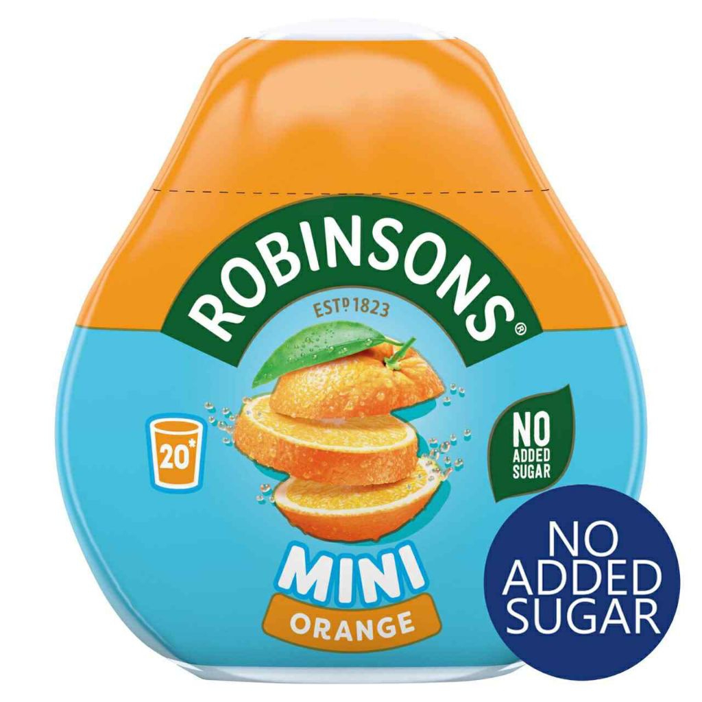 โรบินสัน มินิ ส้ม สควอช 66มล. Robinsons Mini Orange Squash 66ml