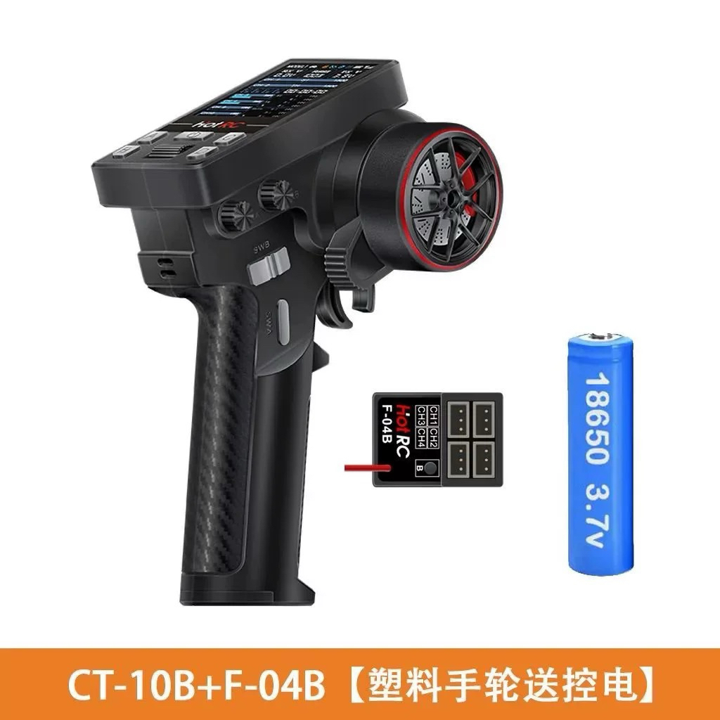 HotRC CT-10B รีซีฟ F-04B แบต 18650