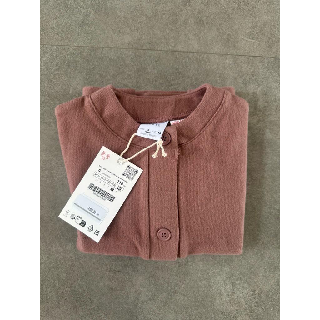 เสื้อกันหนาว zara kid size 110 มือ1