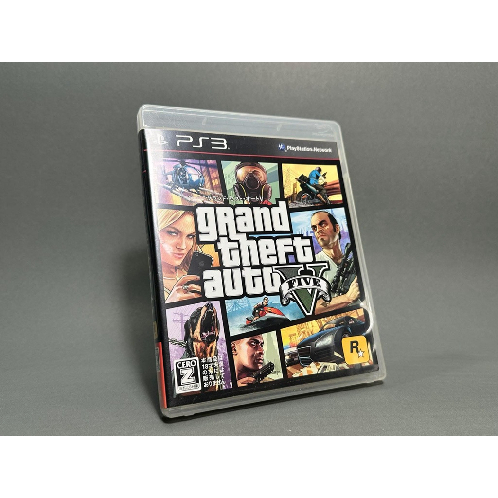 (6) แผ่นแท้ Play Station 3 (japan)[Z2](ps3)  GTA Grand Theft Auto V
