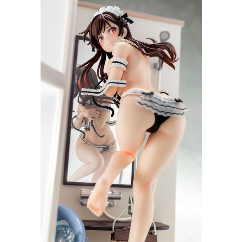 Rent-A-Girlfriend Chizuru Mizuhara Maid Bikini de Osoji Figure(4570000500313)