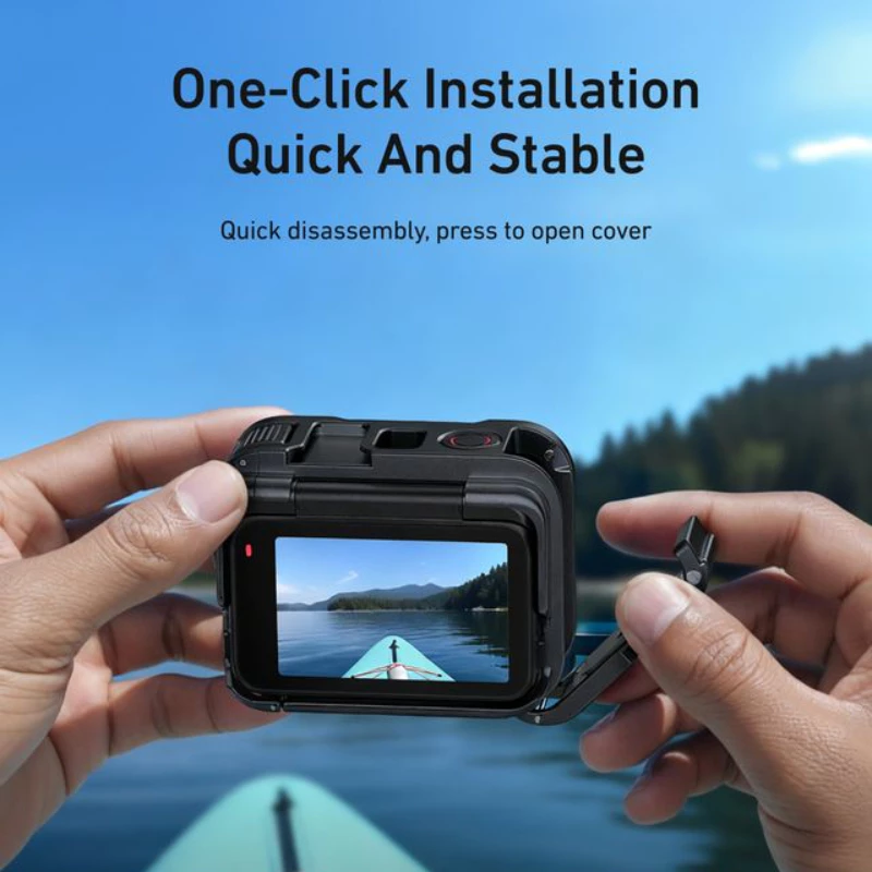 Telesin Insta360 Ace Pro / Ace Pro 2 Metal Aluminum Cage เคสอลูมิเนียม thumbnail 5