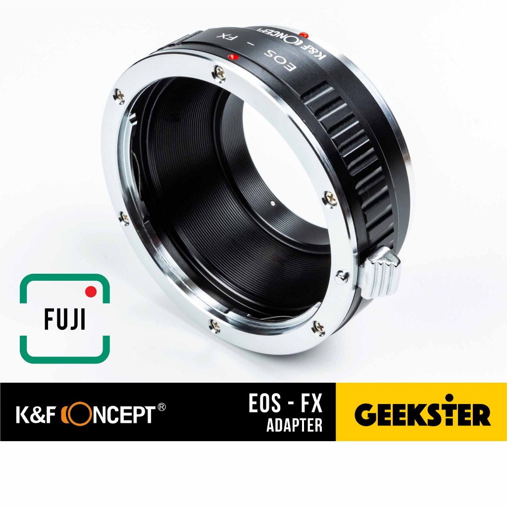 เมาท์แปลง K&F EOS-FX ( Canon EF - Fuji FX Lens Adapter / EOS / EFS / fujifilm ฟูจิ KF )