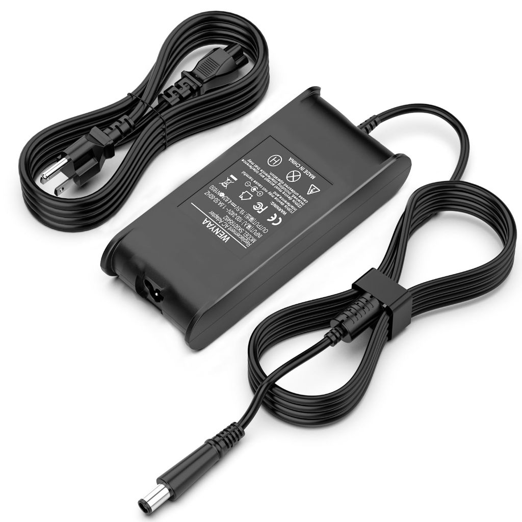 For Dell สายชาร์จโน๊ตบุ๊ค อะเเดปเตอร์19.5V 4.62A 90W หัว 7.4*5.0MM Notebook Adapter power line สายไฟ