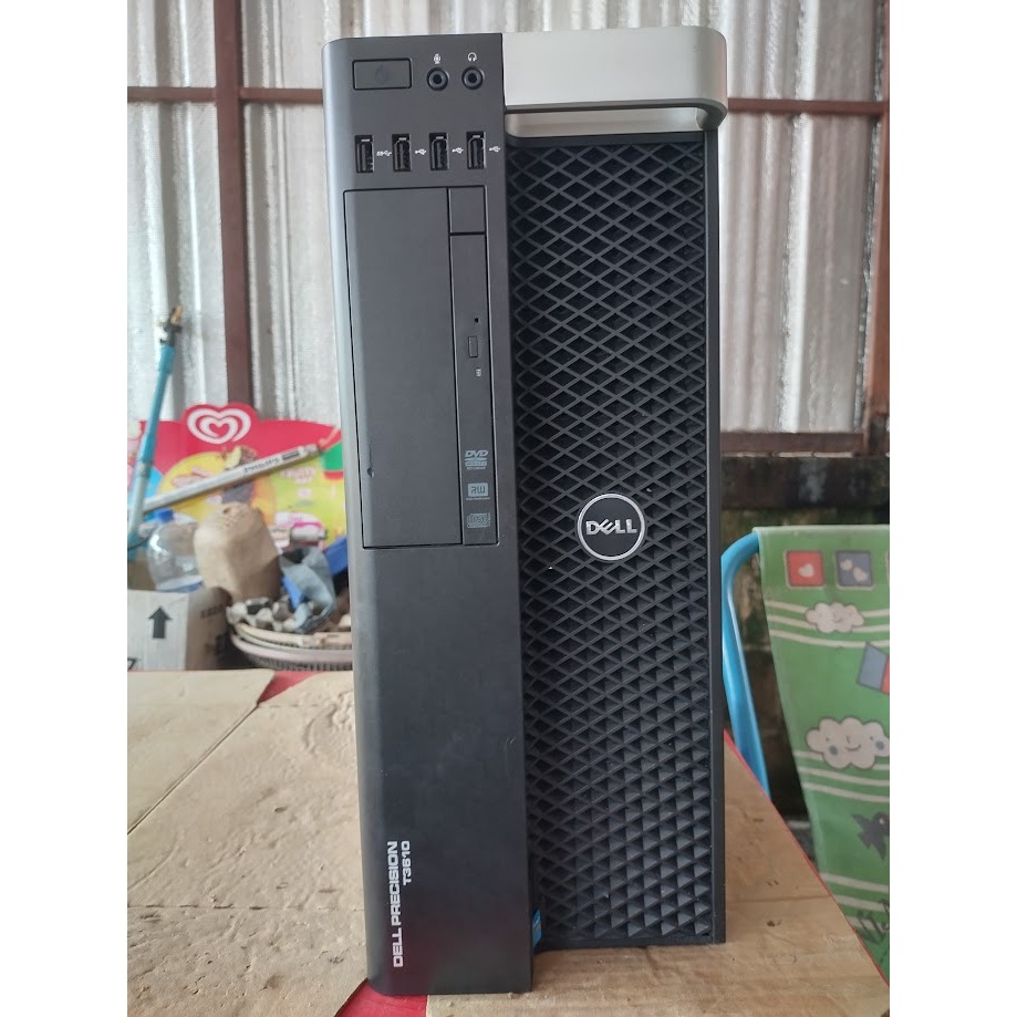 Dell Precision T3610  E-1650 @3.20 GHz ,NVIDIA Quadro P620 2GB DDR5 + RAM 24 GB , SSD+HDD  ทำงาน-เล่