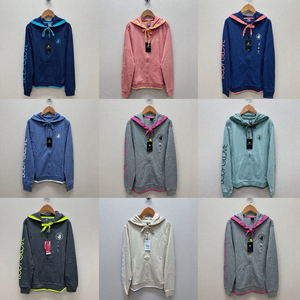 เสื้อฮู้ด BODYGLOVE ผู้หญิง แท้100% มือ1 เช็คได้ทุกช็อป