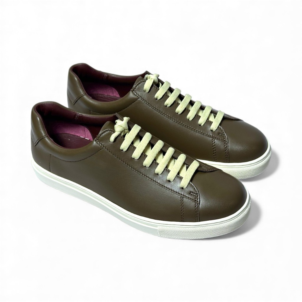 [พร้อมส่ง] MANGO MOJITO รองเท้าหนังรุ่น Mojito Sneaker สี Mocca