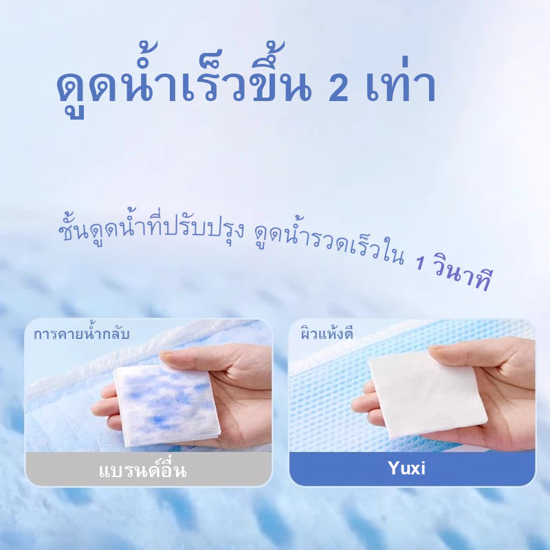 YUXi แพมเพิส 1 บาท 50ชิ้น Size NB-3XL Diaper เทปกาว แพมเพิสเด็ก เทปน่ารัก แพมเพิสเด็ก thumbnail 7