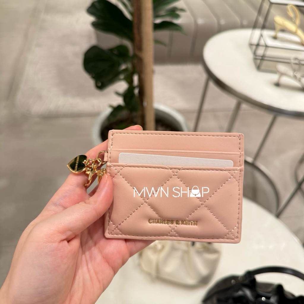 Charles&keith กระเป๋าใส่บัตร มีโค้ดลด30% arrietty พร้อมกล่อง ถุงกระดาษ ของแท้จากชอป ราคา ถูกที่สุด ดีลบีเคเค แกลเลอรีภาพที่ 5