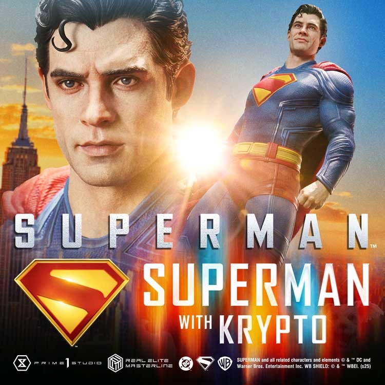 พรีออเดอร์ Prime 1 Studio REMDC-02: Superman with Krypto (Superman 2025)