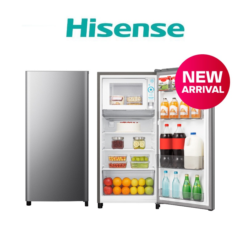 (กรุงเทพฯ Stock) Hisense ตู้เย็น 1 ประตู ขนาด 5.5Q/ 155 ลิตร รุ่น ER152S ลิตร รุ่น ตู้แช่แข็ง