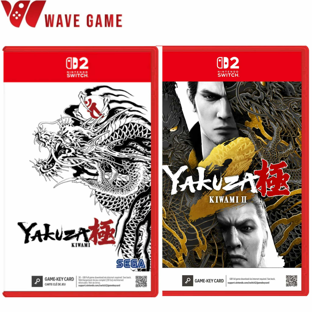 nintendo switch 2 yakuza kiwami 1 / yakuza kiwami 2 ( englis ) ns2