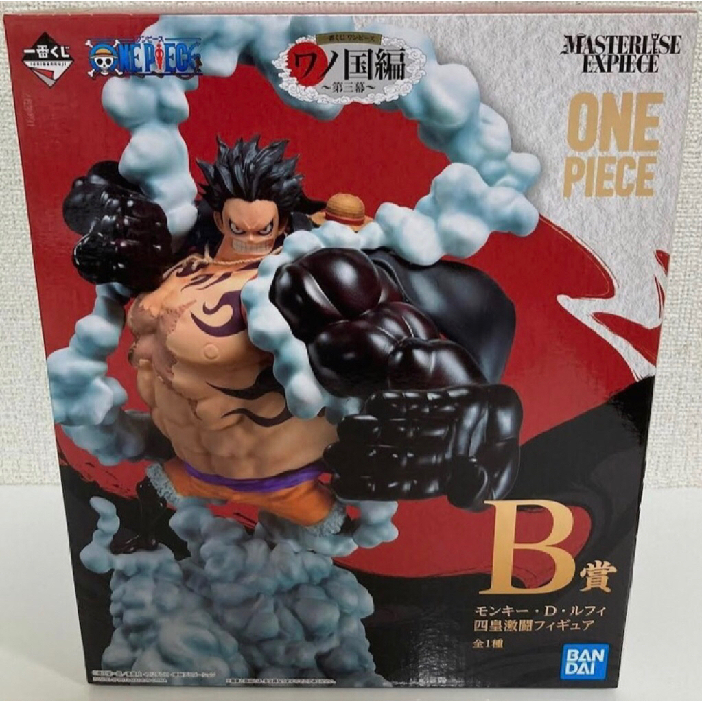 [มือ2/ไม่มีกล่องBandai/Lot.JP] Ichiban Kuji Luffy Gear 4 Masterlise One Piece Wano Country Prize B ว