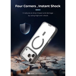Hoda เคสสำหรับ iPhone 17 / Air /17 Pro / 17 Pro max รุ่น Rough Case (Magnetic)