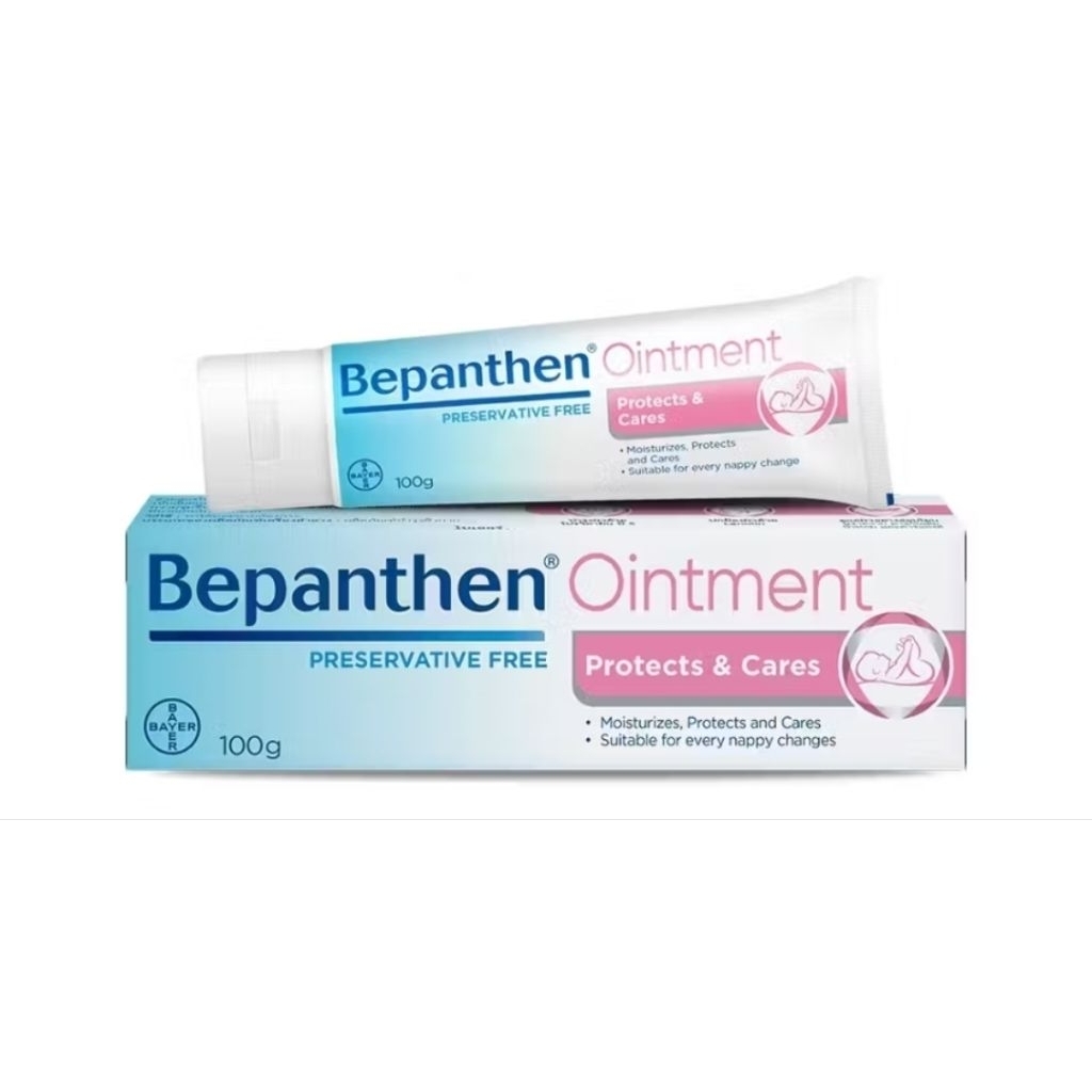 Bepanthen Ointment 100g ครีมทาแก้ผดผื่นผ้าอ้อมเด็ก