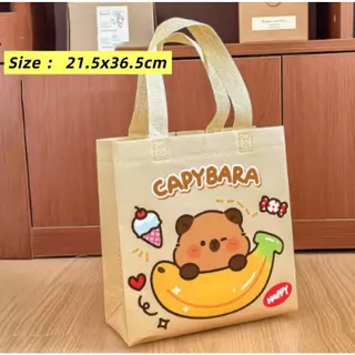 กระเป๋าถือ กระเป๋าผ้า สไตล์เกาหลี แฟชั่นมา การ์ตูน-น่ารัก พร้อมส่ง