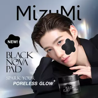 MizuMi Black Nova Toner Pad Pore Balancing (80 แผ่น) โทนเนอร์แพดเคลียร์รูขุมขนล้ำลึก สูตรเพื่อสมดุลผิวชุ่มชื้น