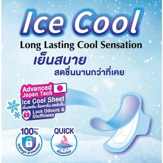 [สินค้าขายดี] Sanita Cool / แซนนิต้า ผ้าอนามัย สูตรเย็น (แบบกลางวัน & กลางคืน)