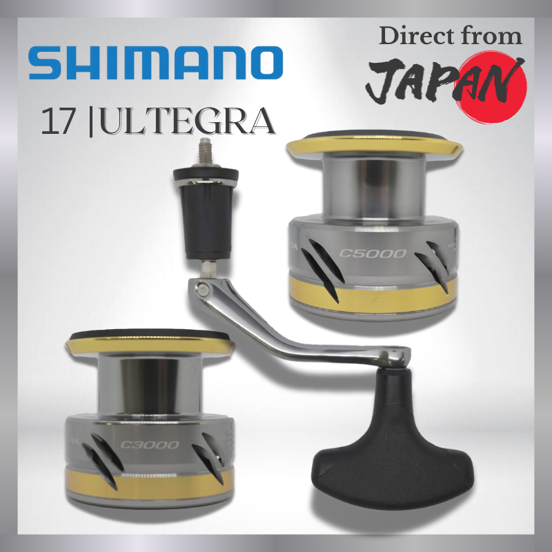 SHIMANO 17 Ultegra Genuine Parts | Spool & Handle Assembly - C3000 / C3000HG/ 4000XG/ C5000XG