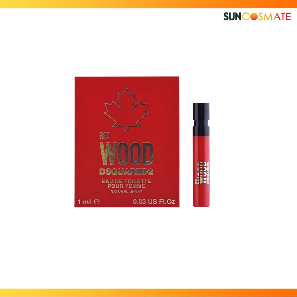 Wood dsquared2 pour femme toitette 1 ml
