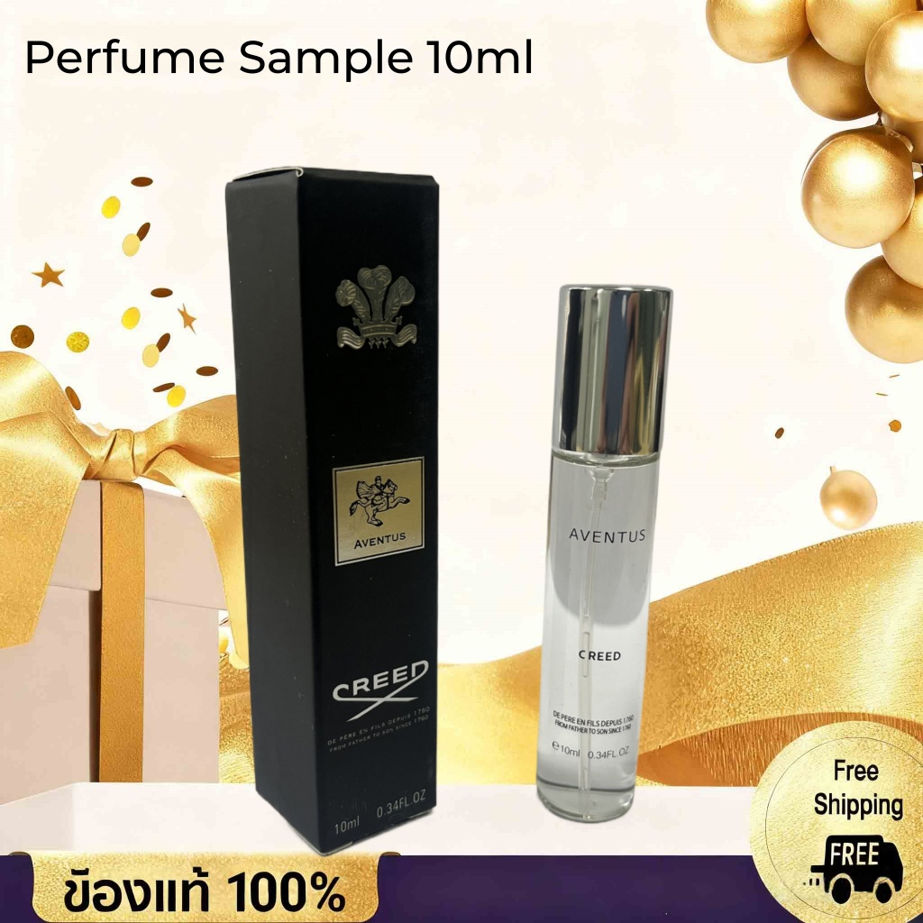 Creed Aventus EDP Perfume Sample 10ml น้ำหอมสำหรับผู้หญิงและผู้ชาย Perfume (sample size)