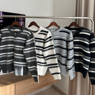 Tammy Long Sleeve Knits (แทมมี่) เสื้อไหมพรมแขนยาวเนื้อหนานุ…