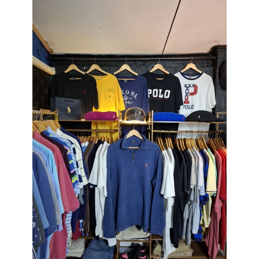เสื้อยืดpolo🍒🍒🍒มือ2ของแท้❤️❤️❤️