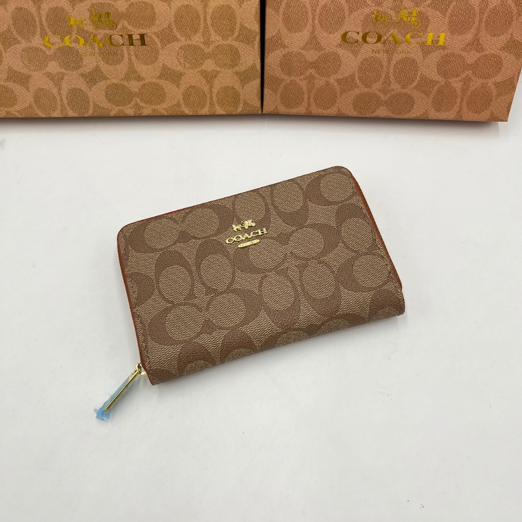 กระเป๋าสตางค์ ผู้หญิง ใบกลาง 6.5 นิ้วซิปรอบ พร้อมส่ง