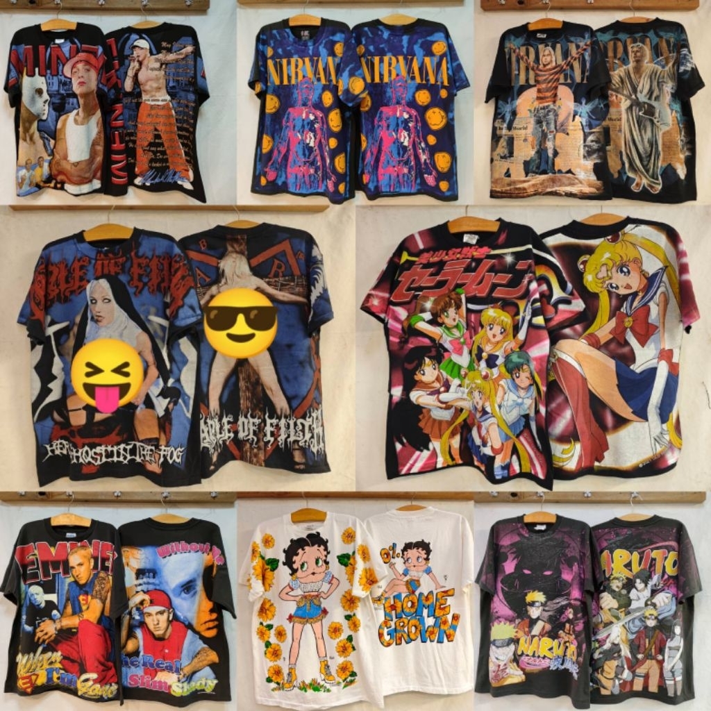 เสื้อวง OVP วินเทจ ป้ายUS.