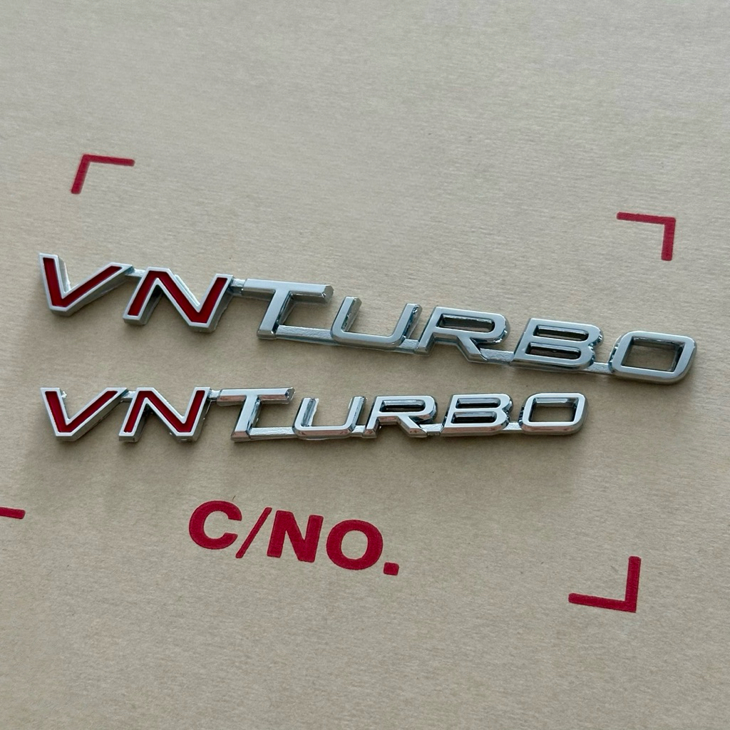 โลโก้ VN TURBO TOYOTA VIGO FORTUNER