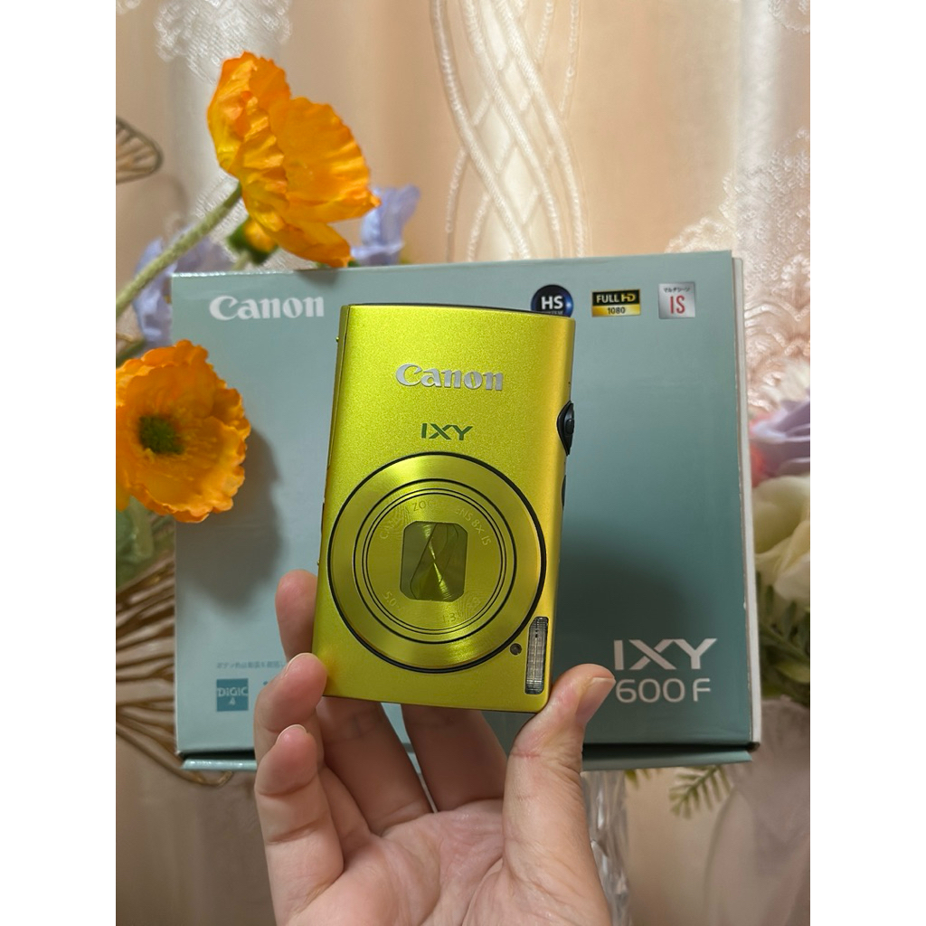 Canon IXY600f สีเขียว สภาพ99% อุปกรณ์ครบกล่อง