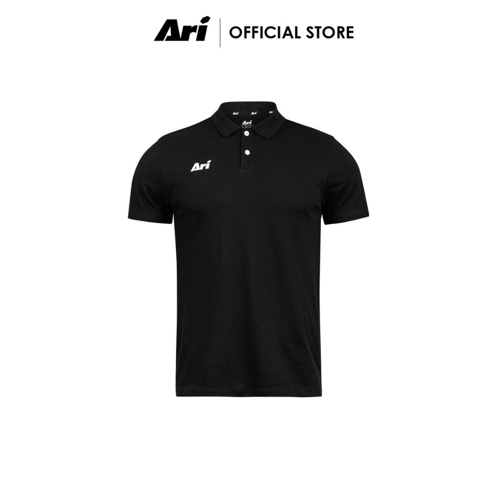 ARI ADEPT SMART POLO - BLACK (AAP3111-01) เสื้อโปโล อาริ ADEPT SMART สีดำ