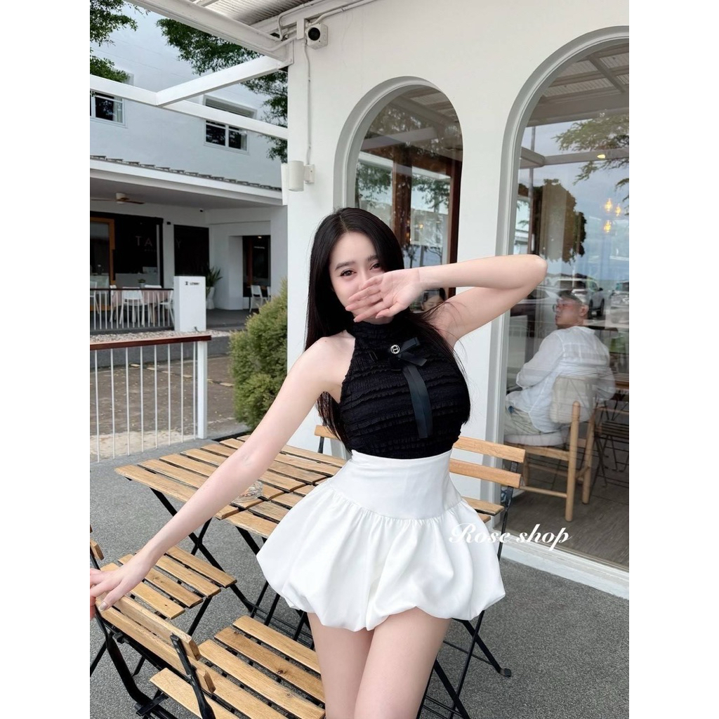 #Ontop คอลใหม่สไตล์สาวโคเรีย ติดกลัดโบว์ มาพร้อมกระโปรงบอลลูนฟุ้งฟริ้งๆ