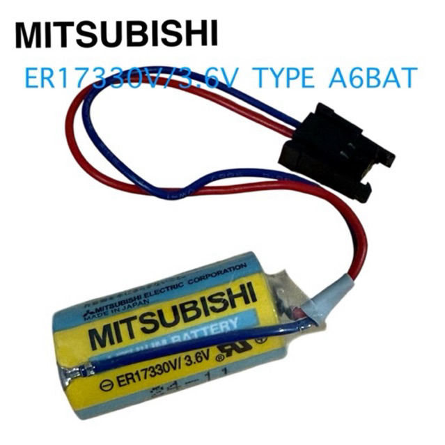 Mitsubishi ER17330V/3.6V TYPE A6BAT สำหรับอุปกรณ์ต่างๆ
