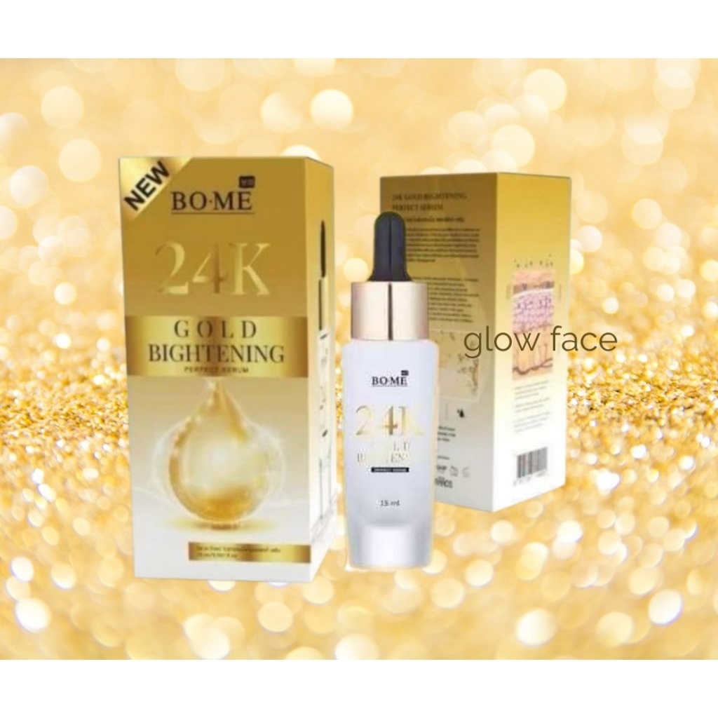 24 K Gold Serum For Face Brightening and Glow Shine