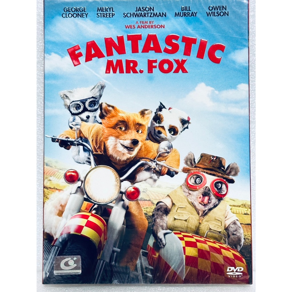 DVD ปกสวม : Fantastic Mr. Fox (2009) คุณจิ้งจอกจอมแสบ " George Clooney " A Film by Wes Anderson