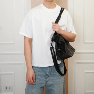 กระเป๋าถือ-สะพายไหล่ ดีเทลงานหนัง สไตล์เกาหลีรุ่น HUDSON BAG Luxury leather shoulder bag