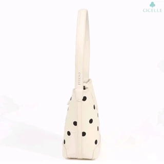 Polka Dots Bucket Bag กระเป๋า แบรนด์ CICELLE (ซีเซล) 1679