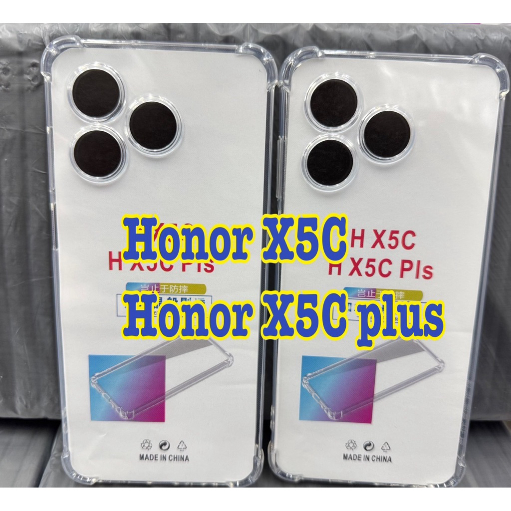 เคสยางกันกระแทกแบบใส รุ่น Honor X5C/Honor X5C Plus สินค้าพร้อมส่งจากไทย