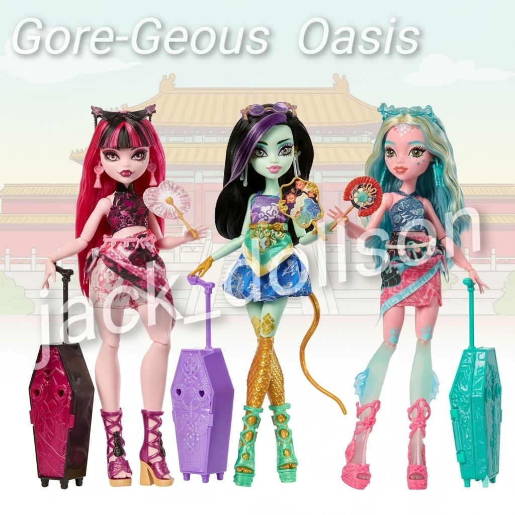 Monster High Skulltimate Secrets Doll มีรายละเอียดวันที่สินค้าพร้อมส่งครับ 🩵🩵
