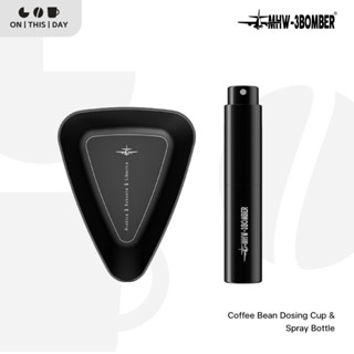 MHW-3BOMBER Coffee Bean Dosing Cup & Spray Bottle Set ถ้วยตว…