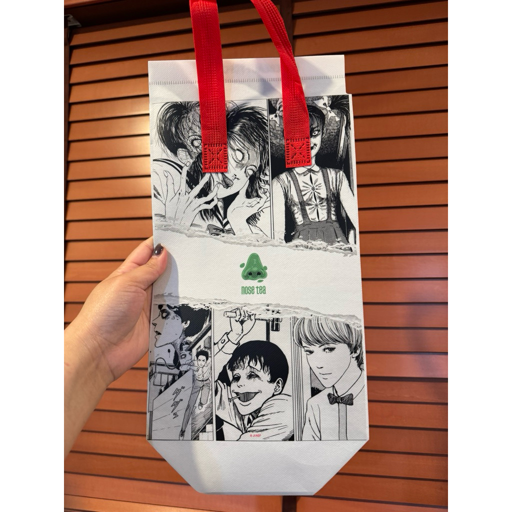 ถุง Nose tea junji ito โทมิเอะ (แกะแถบกาวแล้ว)