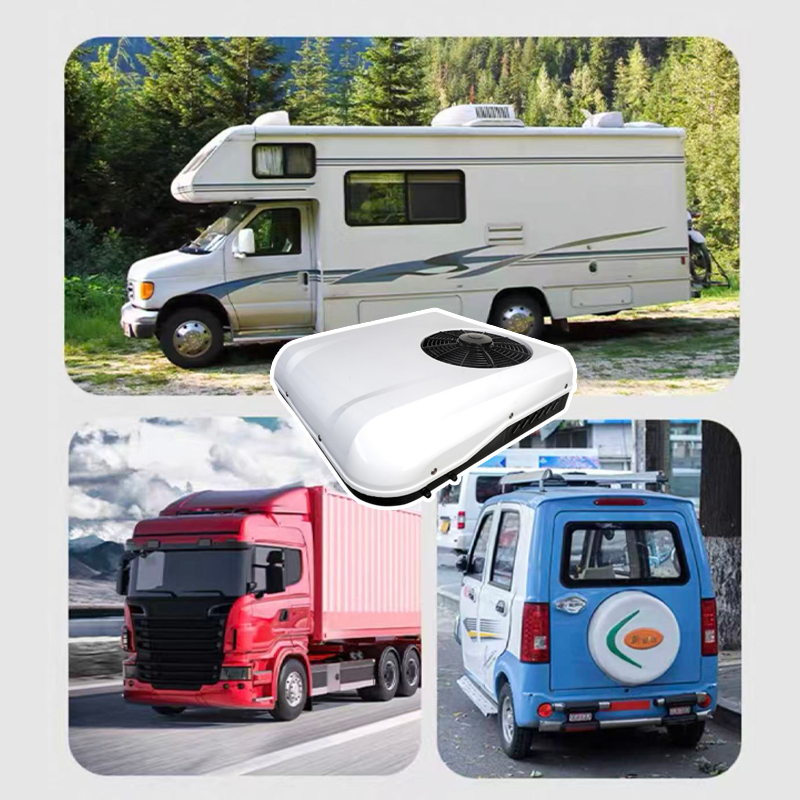 แอร์หลังคา แอร์ไฟฟ้า ติดรถแม็คโคร รถบรรทุก รถบ้าน 12V/24V